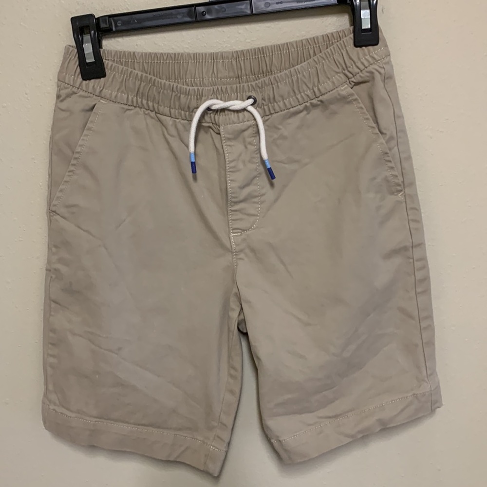 Gap Kids Light Tan / Khaki Chino Shorts Elastic Waist